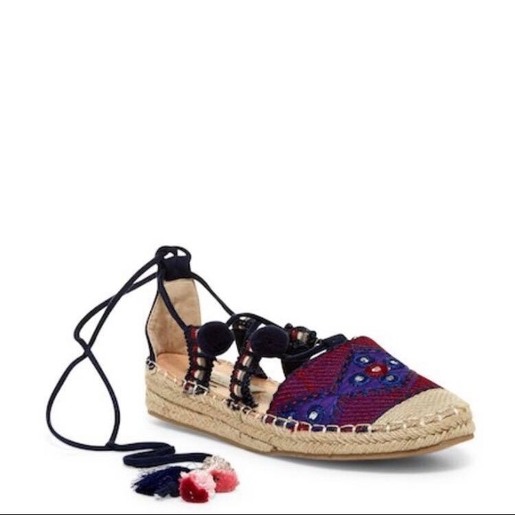 Vintage Havana Lace up Espadrille - Picture 1 of 1